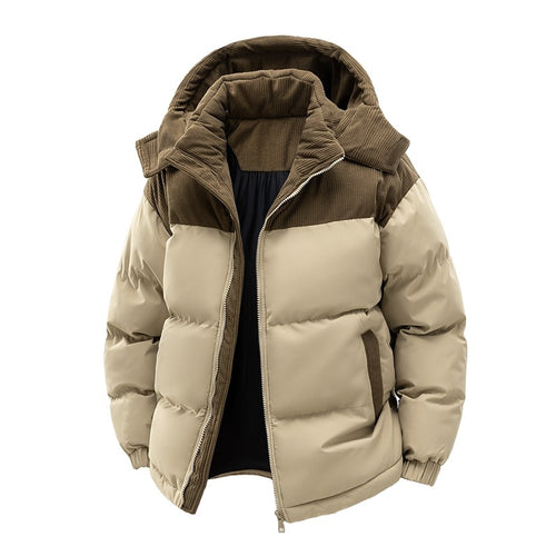 Ladies elegant quilted jacket with practical pockets and adjustable hood Amarae