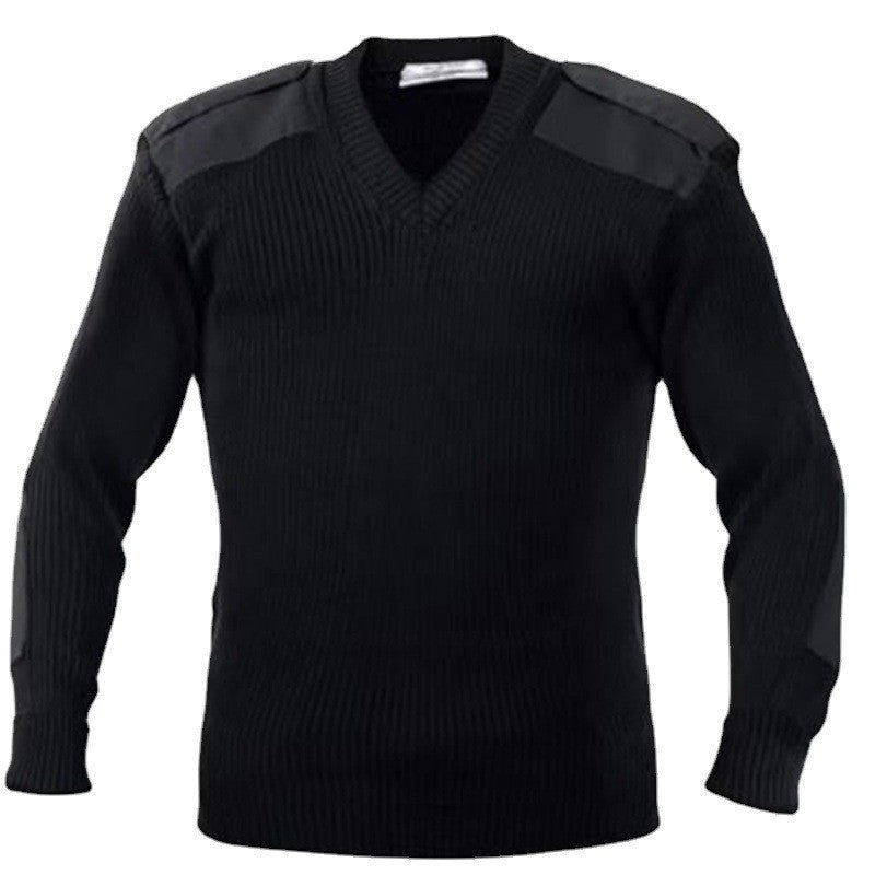 Men's structured knit top with shoulder details Lune London