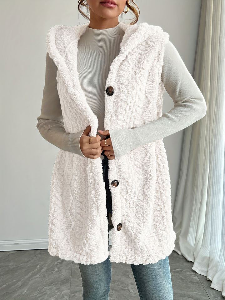 Ladies cozy long cardigan Lune London