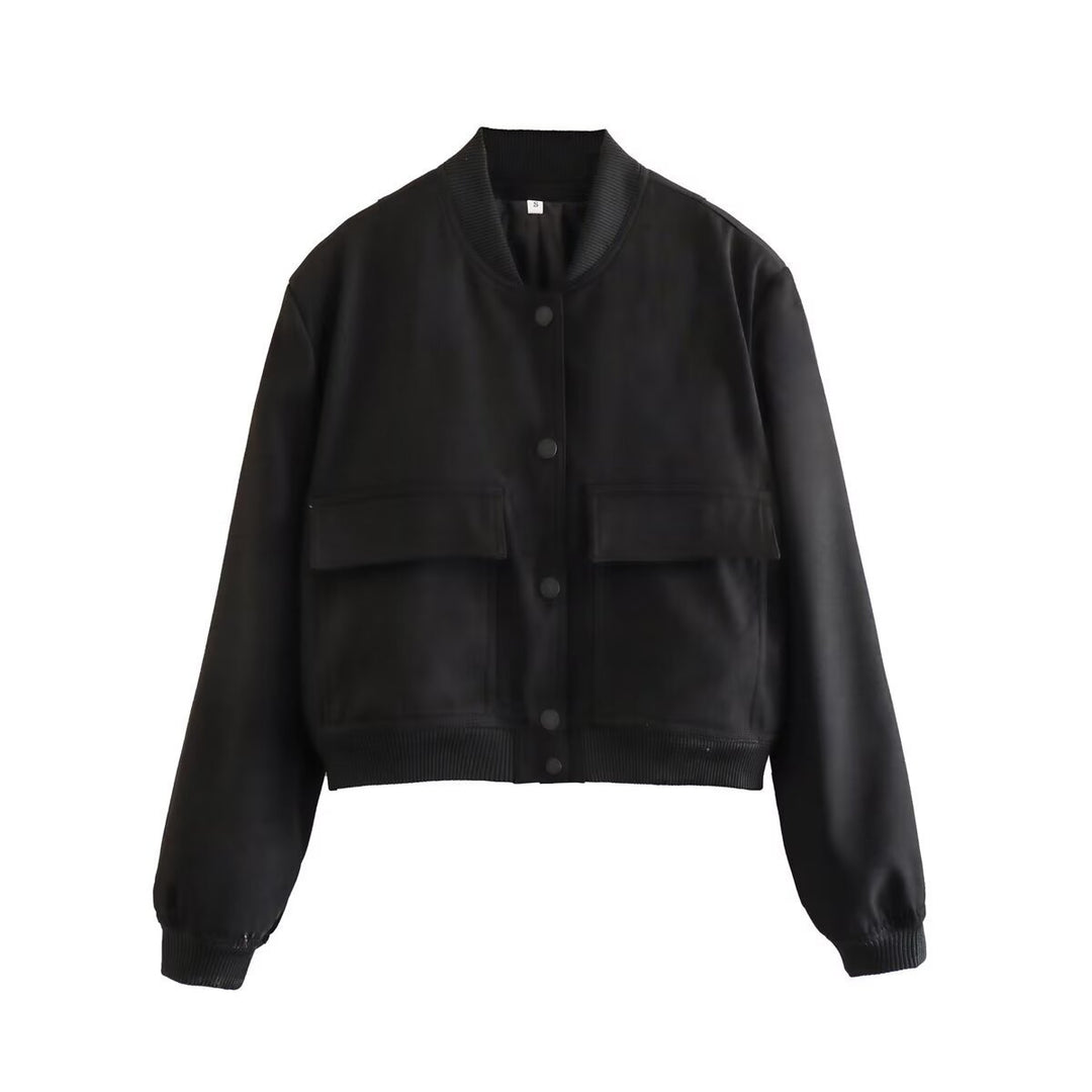 Lune London women's animal print bomber jacket