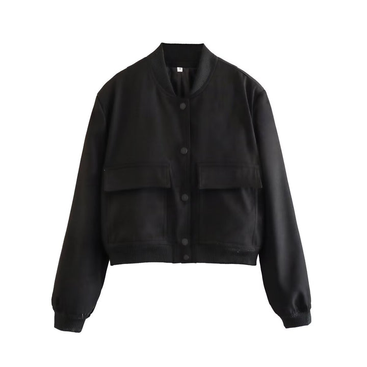 Lune London women's animal print bomber jacket