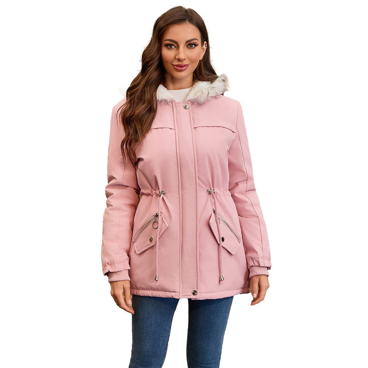 Fashion women's transitional jacket with cozy lining and adjustable waist Lune London