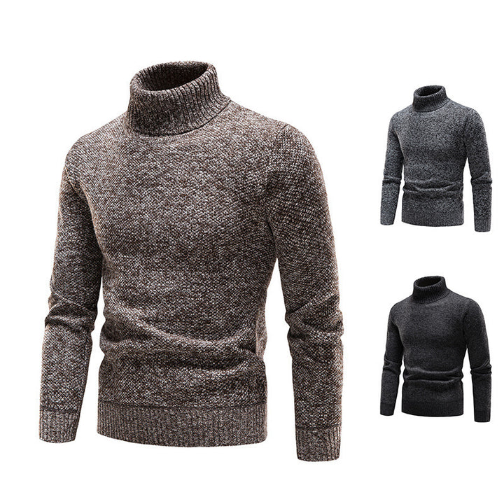 High quality wool turtleneck sweater for men Lune London