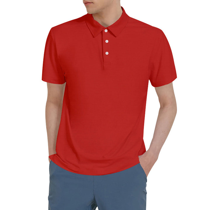 Men's polo shirt made of breathable material with Lune London structure