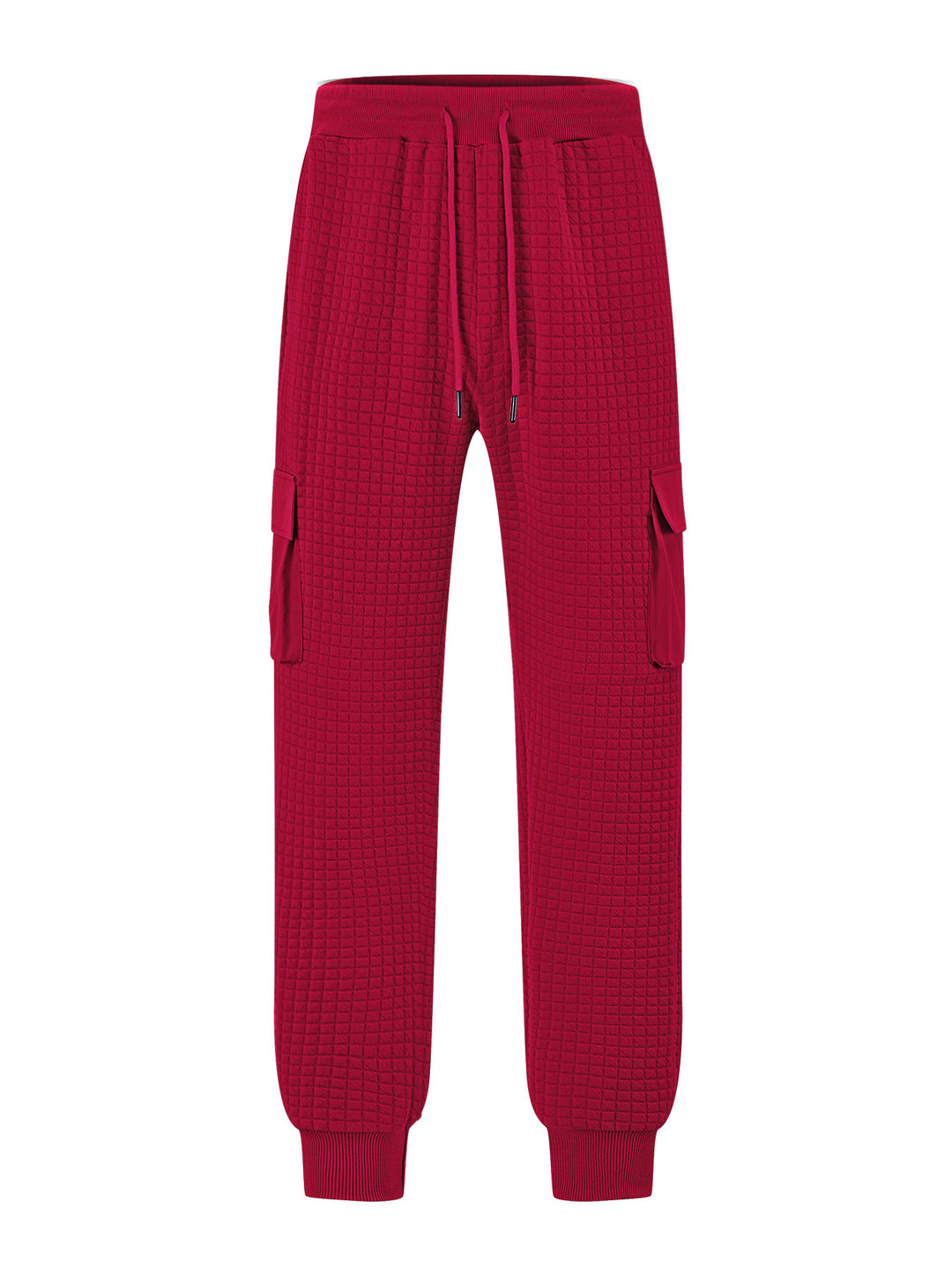 Men's cargo jogger pants with textured design and practical pockets Lune London