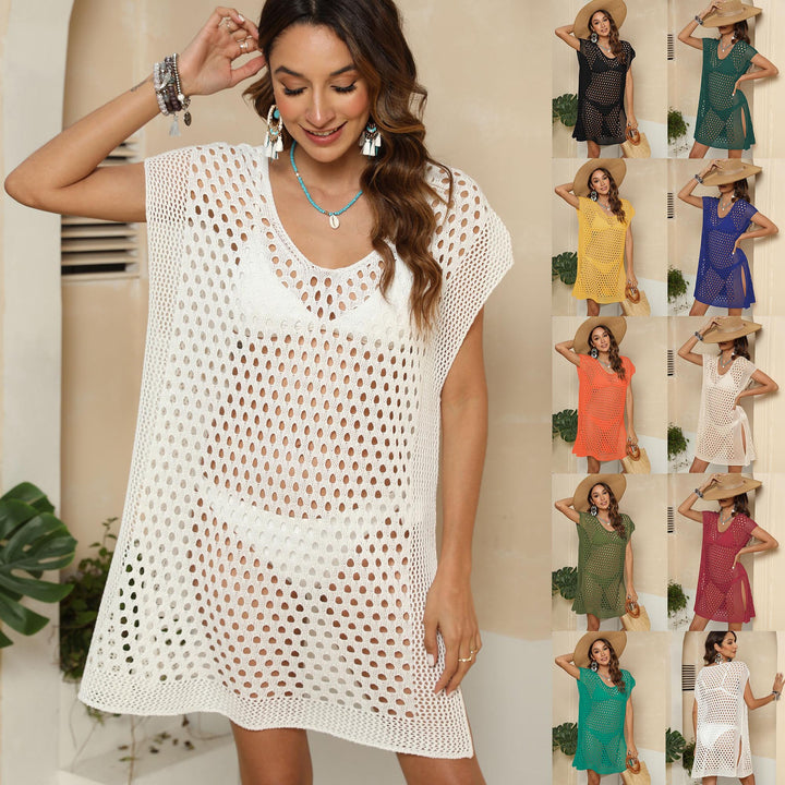 Amarae Open Knit Beach Dress for Women