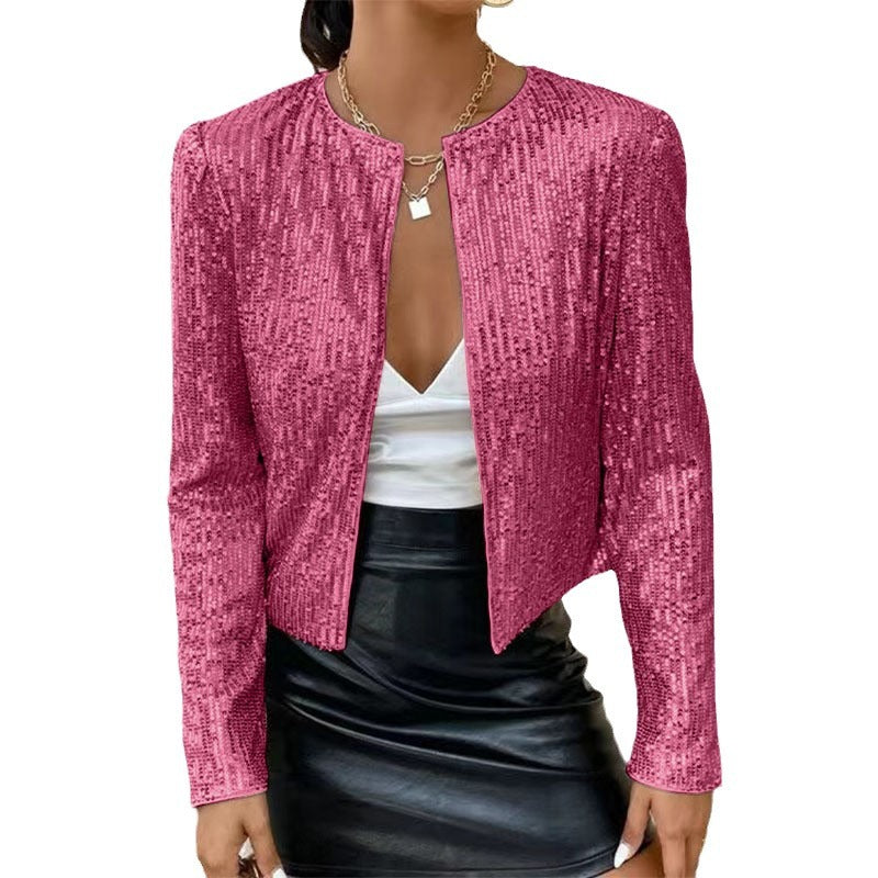 Women's Cardigan with Glitter Effect Lune London