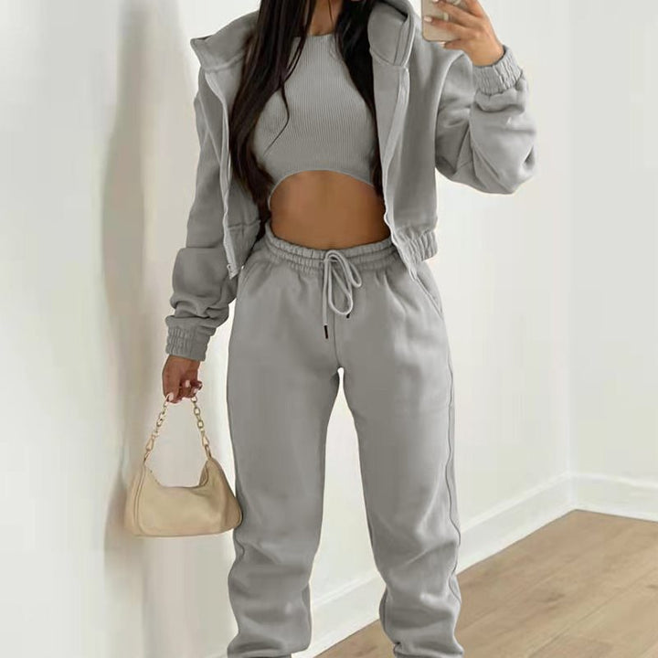 Lune London Women's Short Hoodie and Sport Jogging Set
