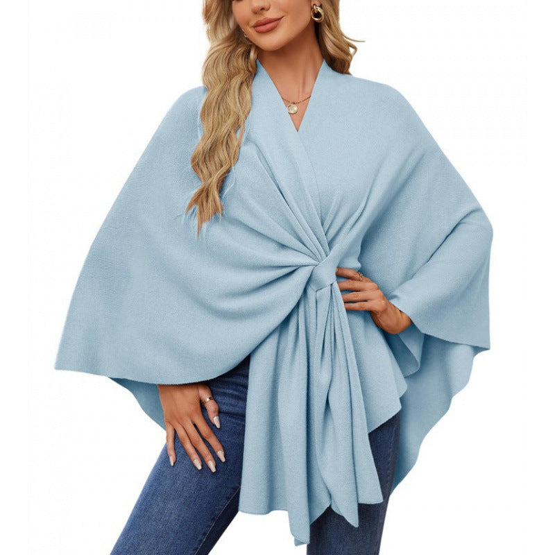 Trendy wrap coat for women with a chic and stylish design