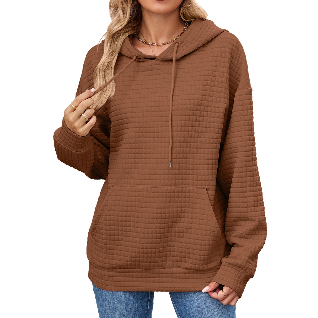Ladies hoodie with special structural details Lune London