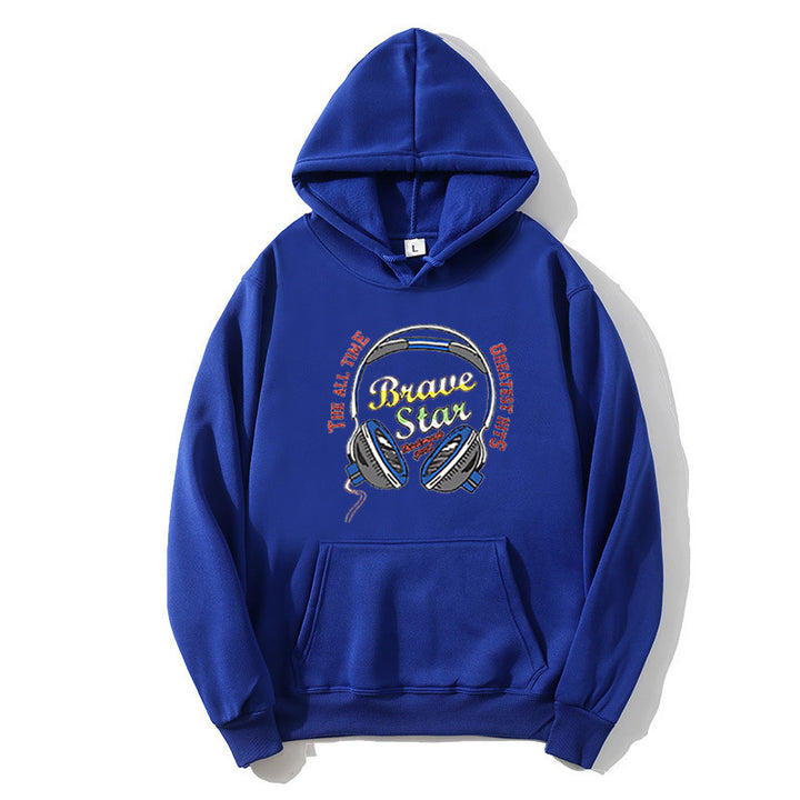 Women's hoodie with striking music design Chic & Stil