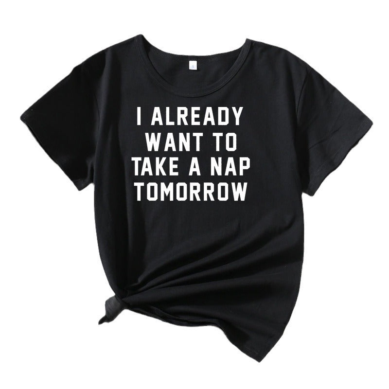 Women's Comfortable Quote T-shirt Lune London