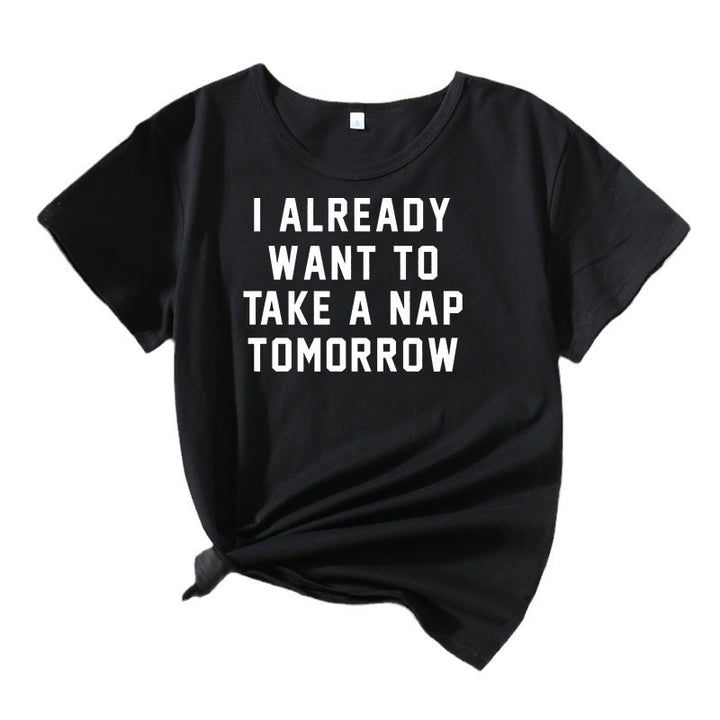Women's Comfortable Quote T-shirt Lune London