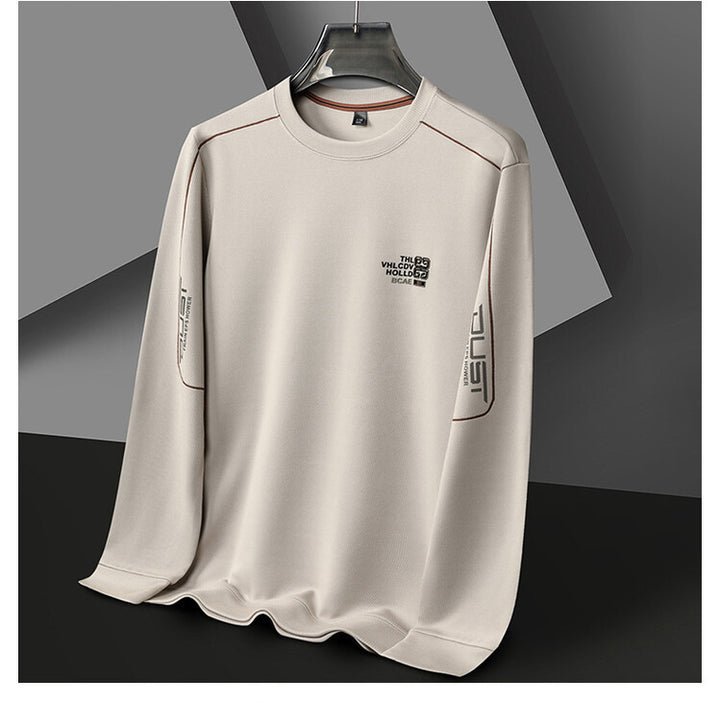 Men's sweatshirt with innovative breathable technology and a sporty chic design