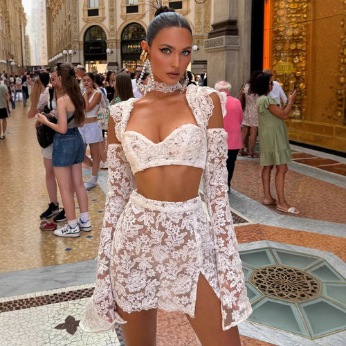 Two-Piece Lace Set Women's Amarae