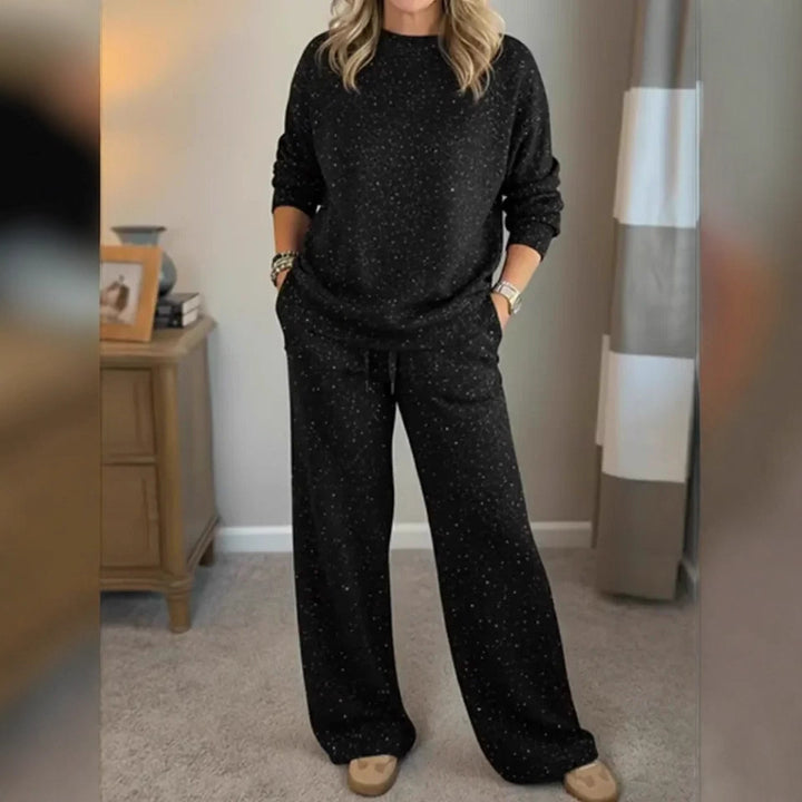 Ensemble de détente décontracté pour femmes en matériau doux avec une coupe décontractée Chic & Stil