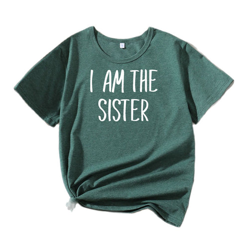 Women Leisure Sister T-shirt Statement Amarae
