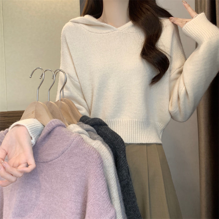 Hoodie pour femmes stylé avec coupe décontractée et matériau texturé Chic & Stil