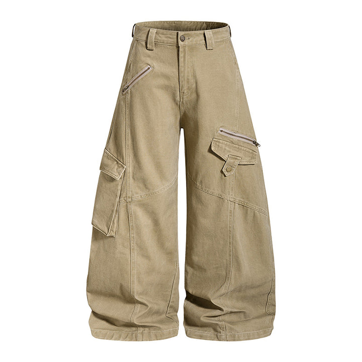Women High-Cut Baggy Culotte with Multi-Cargo Pockets Amarae