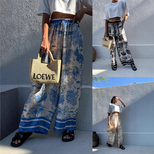 Amarae printed loose pajama pants for women