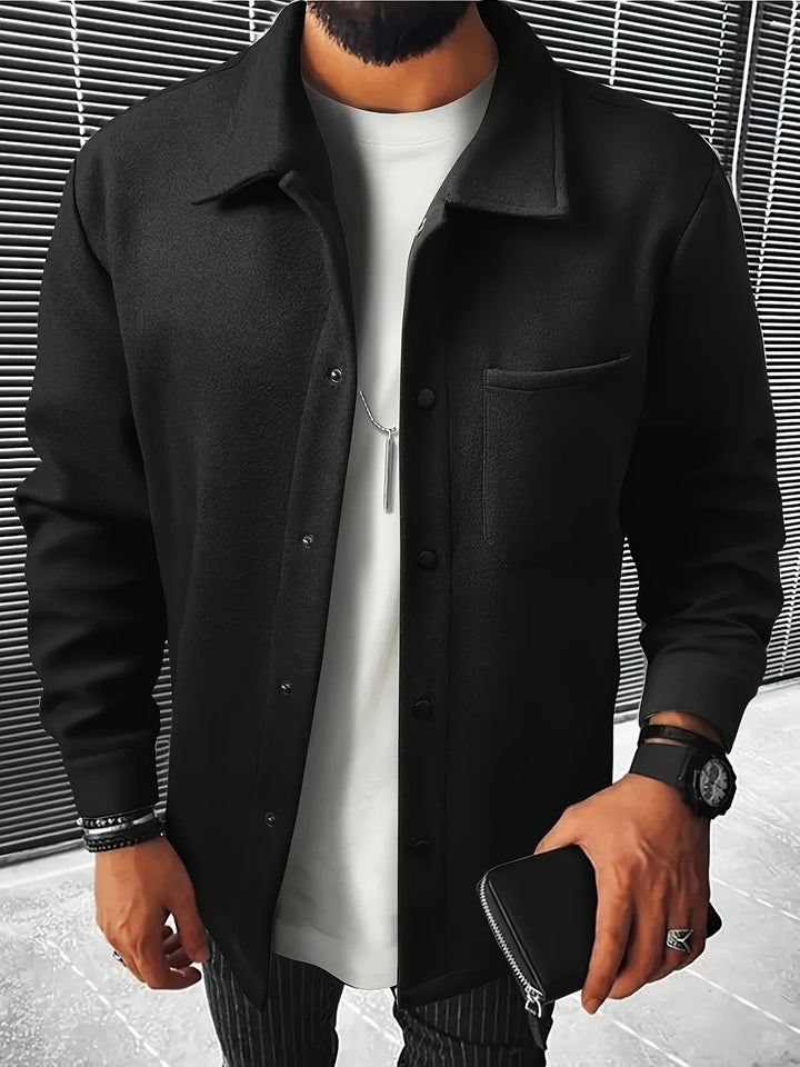 Lune London removable fluffy jacket for men