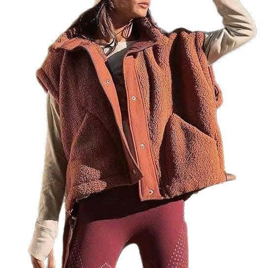 Ladies Chic Fashion Fleece Jacket