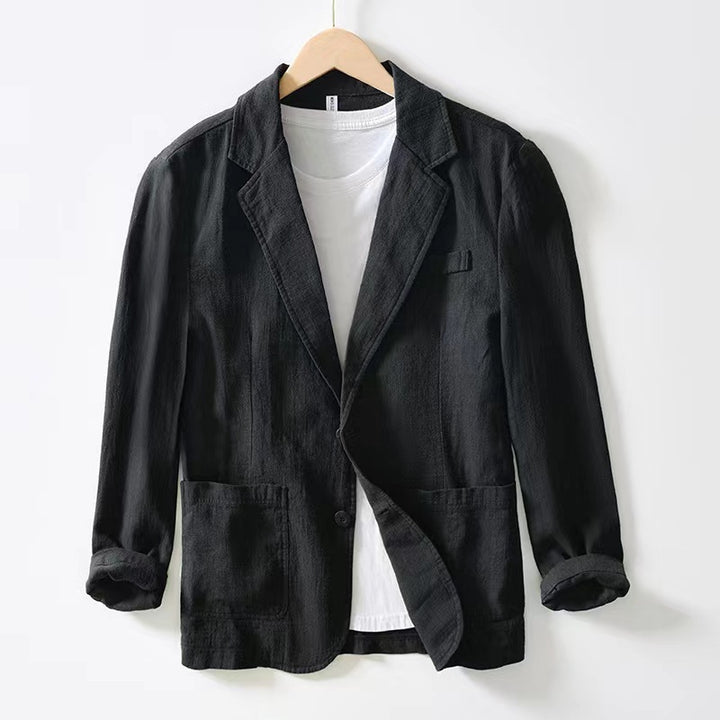 Ladies elegant and lightweight blazer with button closure Lune London