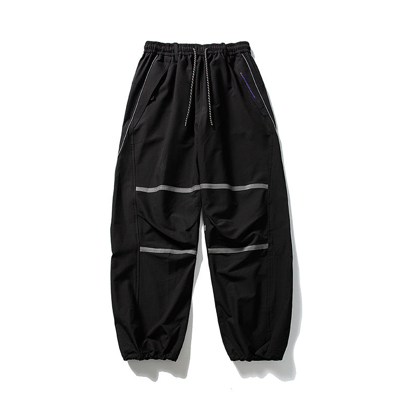 Men's Technical Cargo Jogging Pants with Drawstring, Knee Inserts and Elastic Cuffs Amarae
