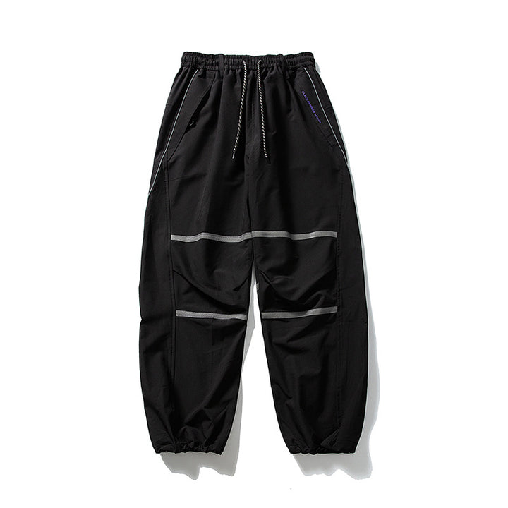 Men's Technical Cargo Jogging Pants with Drawstring, Knee Inserts and Elastic Cuffs Amarae