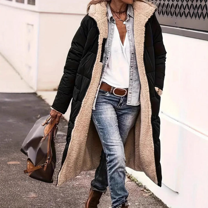 Long padded jacket for women Lune London