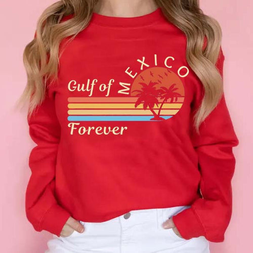 Sweat-shirt femme avec design graphique tropical et imprimé moderne Chic & Stil