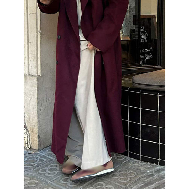 Elegant double trench coat for women in loose fit Lune London
