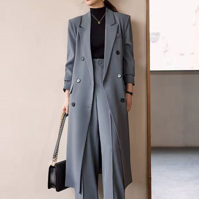 Manteau élégant et sur mesure à double boutonnage Chic & Stil