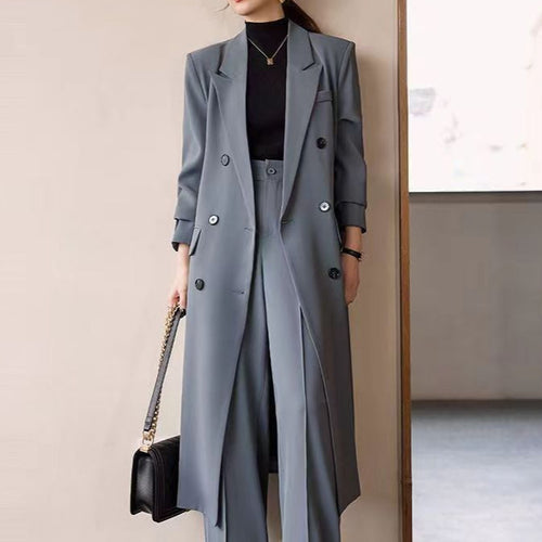 Manteau élégant et sur mesure à double boutonnage Chic & Stil