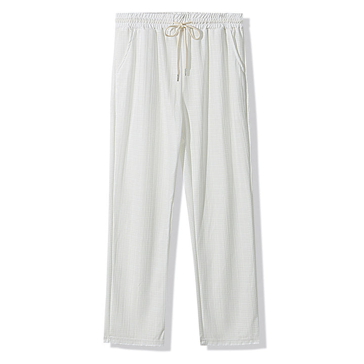 Comfortable leisure pants for men with elastic waistband and practical side pockets Lune London