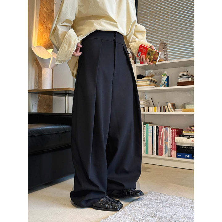 Women's Boxy Blazer with Oversized Sleeves and High-Waist Balloon Pants Set Amarae
