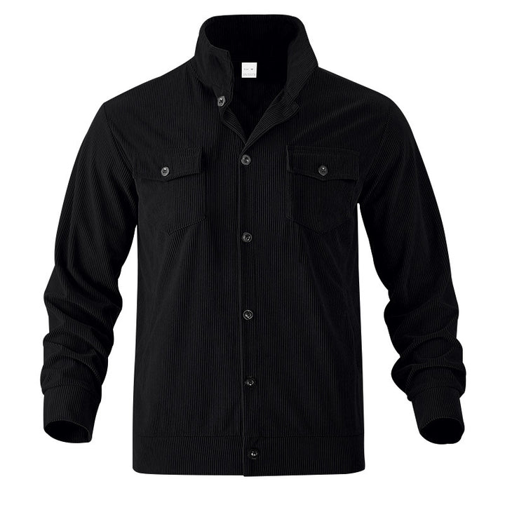 Men's casual cord jacket with practical chest pockets Chic and style