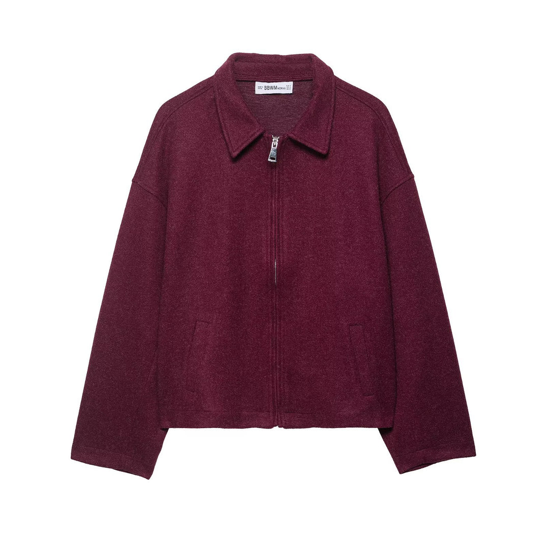 Veste en laine décontractée pour femmes Chic & Stil