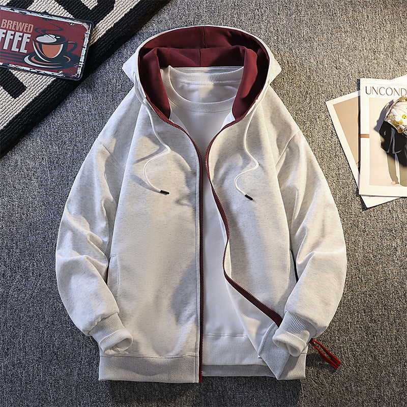 Trendy hooded jacket for men with contrasting details Lune London