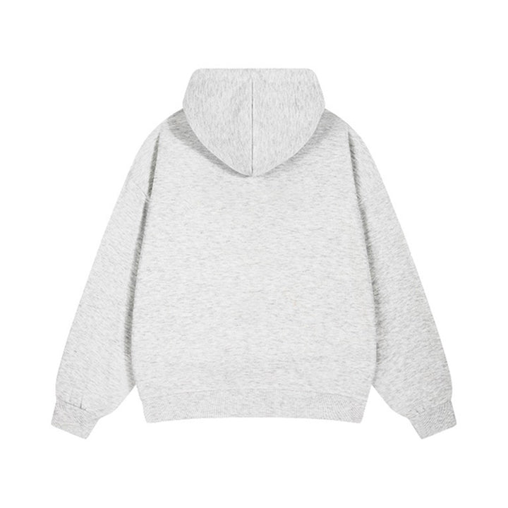 Casual hoodie for women with plaid lining and full zip Lune London