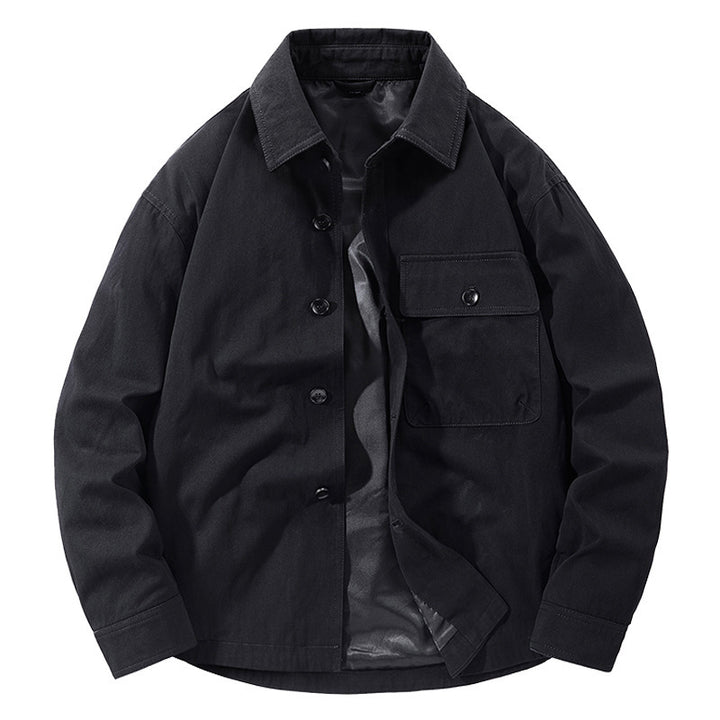 Casual utility jacket for men with practical pockets and classic collar Lune London