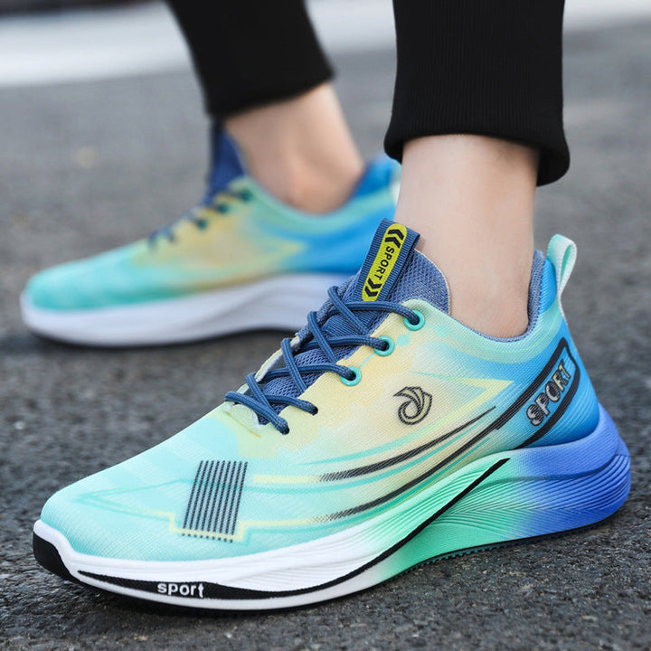 Men's Dynamic Running Shoes with Responsive Cushioning and Breathable Upper Material Lune London