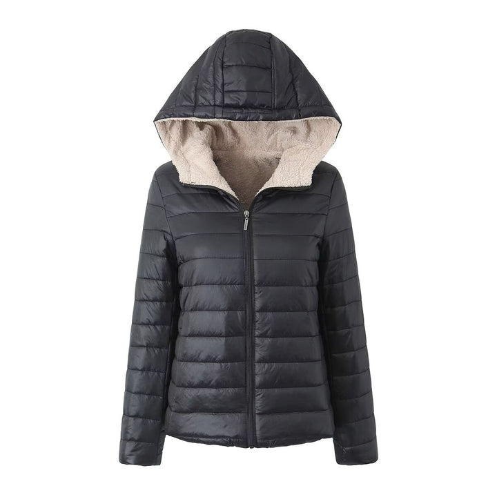 Ladies lightweight and warm down jacket Lune London