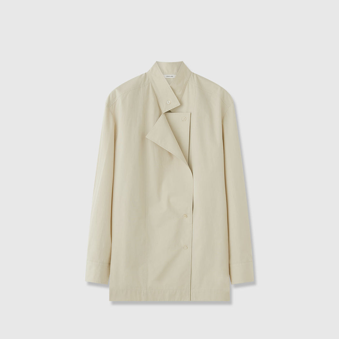 Chemisier blouse asymétrique à la mode pour femmes Chic & Stil