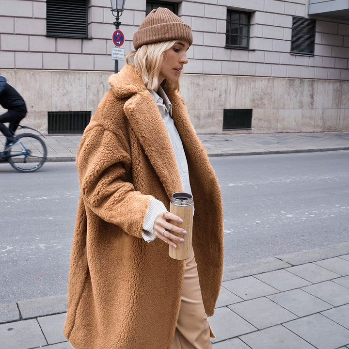 Chic and Stylish Women's Trendy Teddy Coat