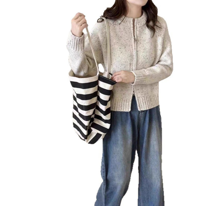 Gilet femme avec zip et col montant Chic & Stil