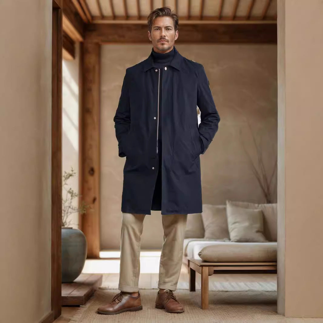 Elegant transition coat for men Lune London