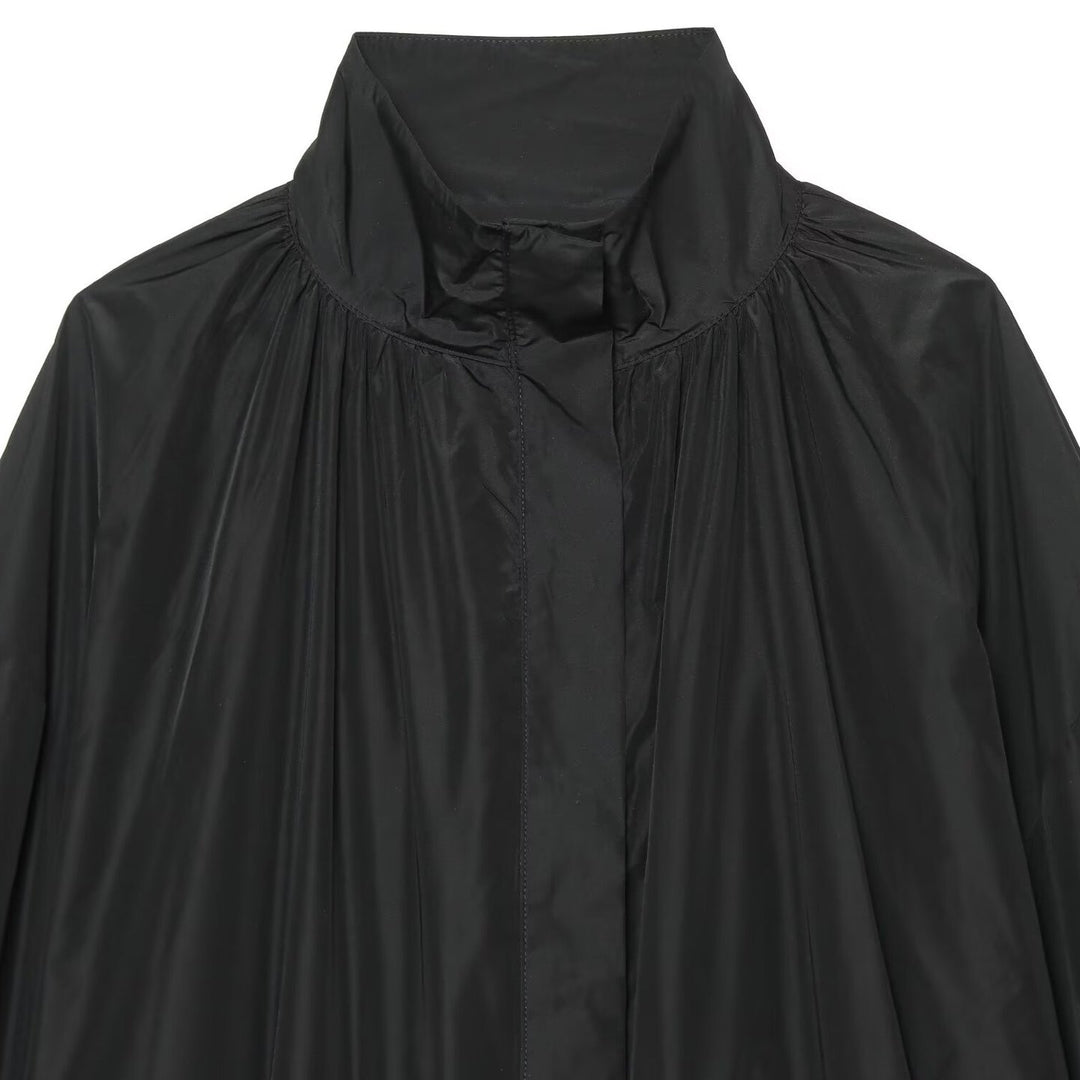 Women's Light Water-Repellent Oversize Windbreaker with Stand-Up Collar Amarae