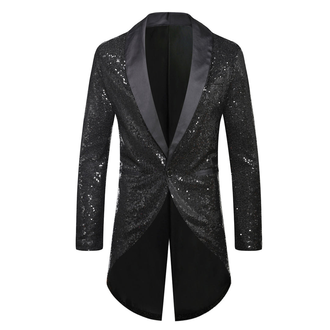 Elegant sequin blazer for men with luxurious details Lune London