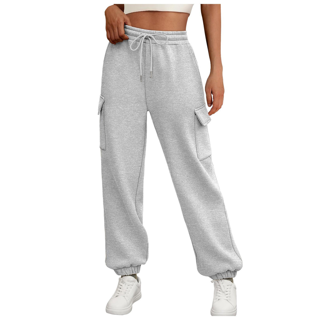 Sport pants for women with pockets and elastic waistband Lune London